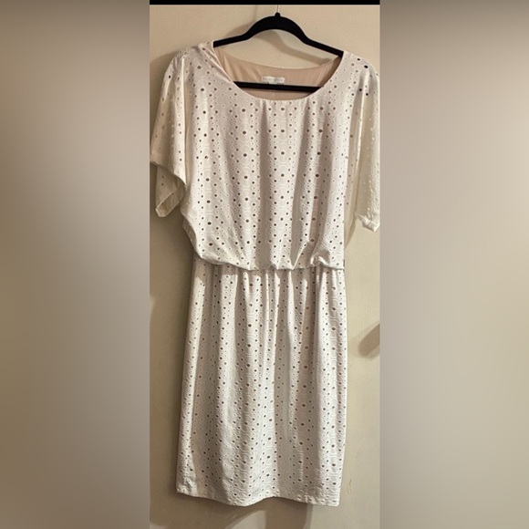 New York & Company Dresses & Skirts - New York & Company Cream Midi Dress